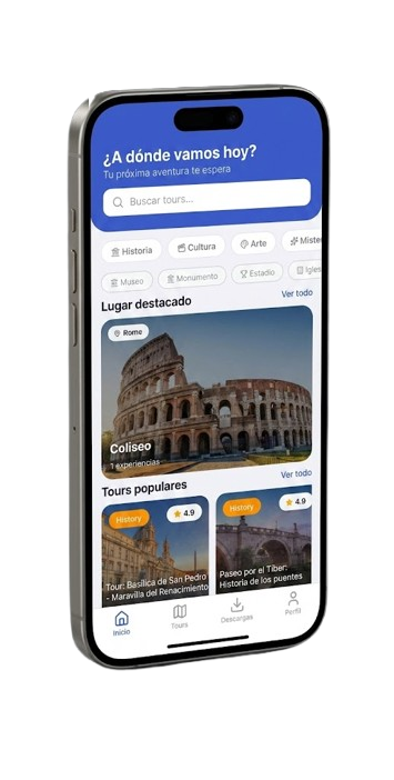 TikTours app screenshot